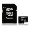 Silicon Power памет card microSDXC 256GB CL10/UHS-1 100/80 MB/s Elite + адаптер
