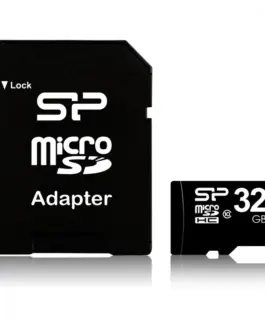Silicon Power microSDHC card 32GB CLASS 10 + адаптер