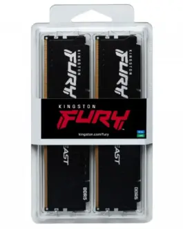 Alternative view of Kingston памет DDR5 Fury Beast 32GB(2*16GB)/5600 CL36 черен EXPO