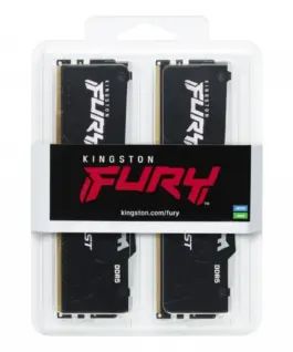 Alternative view of Kingston памет DDR5 Fury Beast RGB 32GB(2*16GB)/5600 CL36 черен EXPO