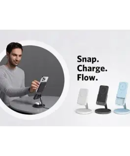 Alternative view of Anker PowerWave MagGo 2-in-1 5000 mAh черен