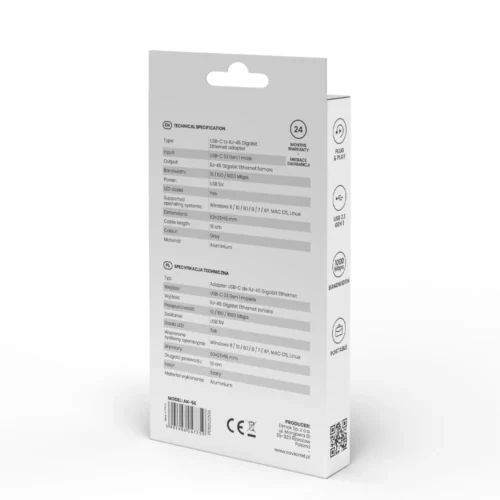 Savio адаптер AK-56 USB-C 3.1 SAVIO