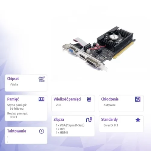 AFOX Afox Geforce GT710 2GB DDR3 LP