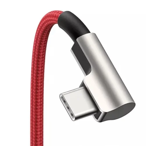 AUKEY AUKEY CB-CMD37 червен OEM USB C – USB C Nylon Cab