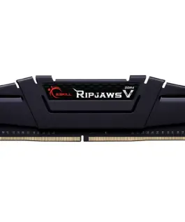 Alternative view of Памет за компютър G.SKILL Ripjaws V Black 32GB(2x16GB) DDR4 3200MHz F4-3200C16D-32GVK