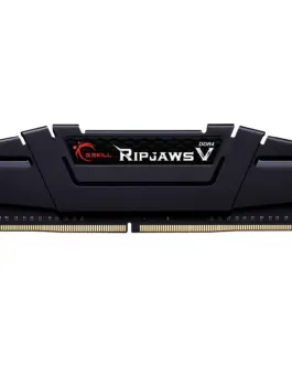 Alternative view of Памет за компютър G.SKILL Ripjaws V Black 32GB(2x16GB) DDR4 3200MHz F4-3200C16D-32GVK