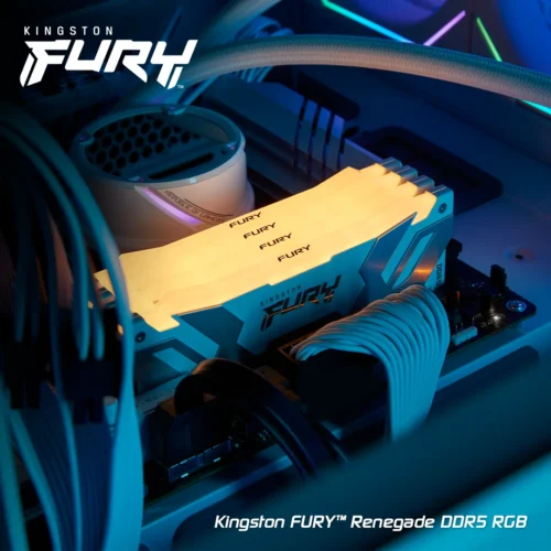 Памет за компютър Kingston Fury Renegade White RGB 32GB