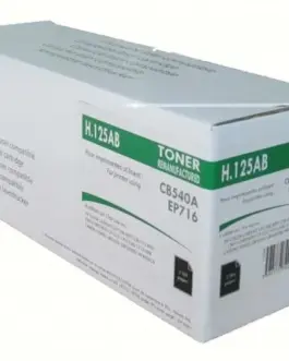 Тонер касета GENERINK CB540A / EP716, HP Color LaserJet  CP1215/1312/1515/Canon LBP5050, Черен