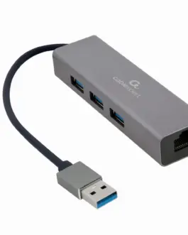 Gembird USB-AM to LAN GbE Hub 3xUSB 3.0