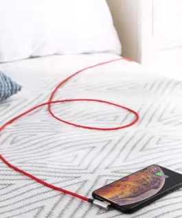 AUKEY AUKEY CB-AL01 червен OEM U SB – Lightning Nylon Ca