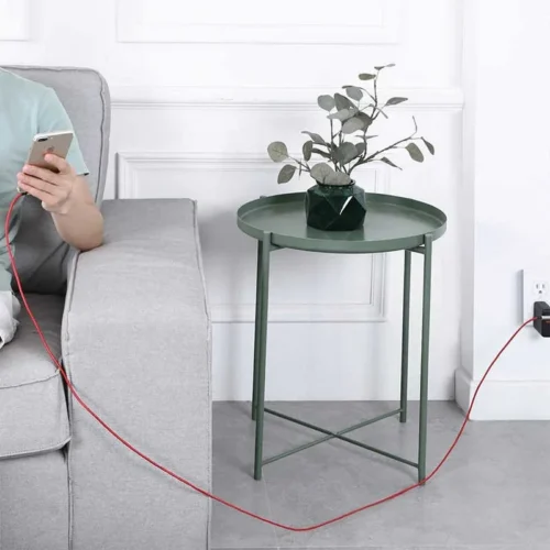 AUKEY AUKEY CB-AL01 червен OEM U SB – Lightning Nylon Ca