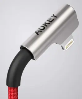 AUKEY AUKEY CB-AL01 червен OEM U SB – Lightning Nylon Ca