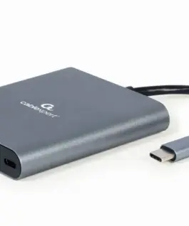 Gembird USB-C Hub HDMI USB-C PD VGA USB 3.0 Audio Card