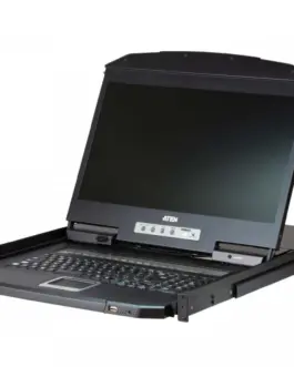 ATEN 8-Port Short Depth PS/2 VGA LCD KVM Switch 185