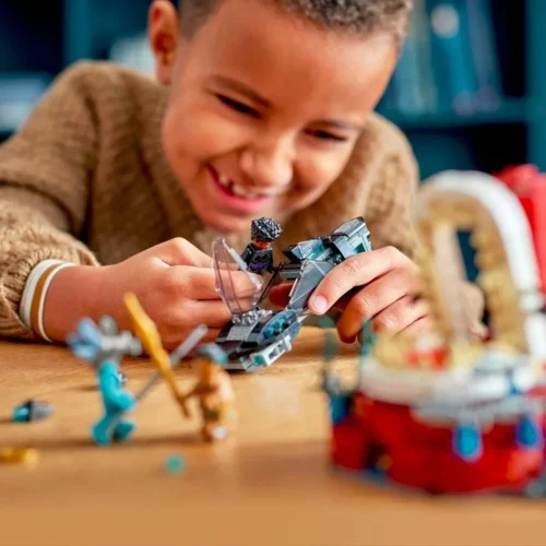 Alternative view of LEGO Klocki Super Heroes 76213 Sala tronowa króla Namora