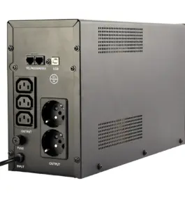 Alternative view of Gembird UPS 2000VA Line-in 1xC1 4 3xC13 2xShuko USB RJ4