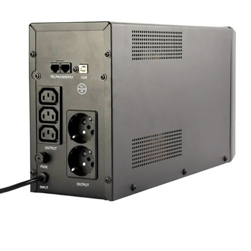 Gembird UPS 2000VA Line-in 1xC1 4 3xC13 2xShuko USB RJ4