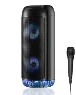 Media-Tech PartyBox UNI wireless speaker with microphone and karaoke function Bluetooth 5.0 MT3174