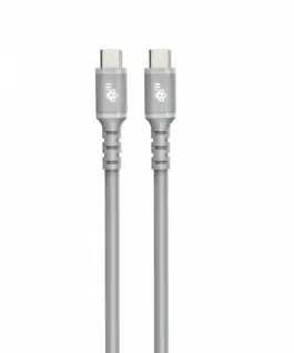 TB USB C - USB C кабел 1 m. silicone сив