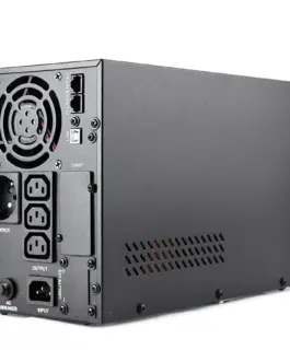 Alternative view of Gembird UPS 1000VA Line-in 3xC1 3 1xSchuko USB RJ45