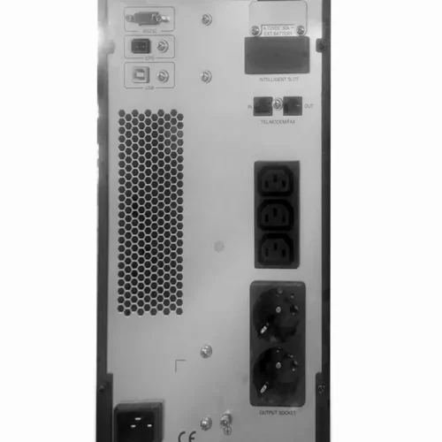 Alternative view of Gembird UPS 3000VA Line-in 3xC1 3 3xSchuko USB RJ45