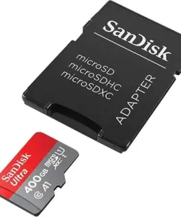 Alternative view of SanDisk Карта памет Ultra microSDXC,400GB + SD Adapter + 98MB/s Class 10 UHS-I A1