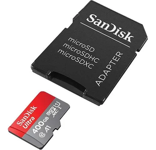 Alternative view of SanDisk Карта памет Ultra microSDXC,400GB + SD Adapter + 98MB/s Class 10 UHS-I A1