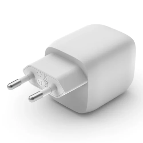 Alternative view of Belkin Dual USB-C GaN мрежово зарядно with PPS 45W