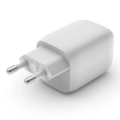 Alternative view of Belkin 65W DUAL USB-C GAN WALL PPS бял
