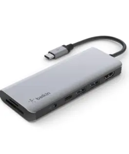 Alternative view of Belkin USB-C 7-in-1 Multimedia HUB