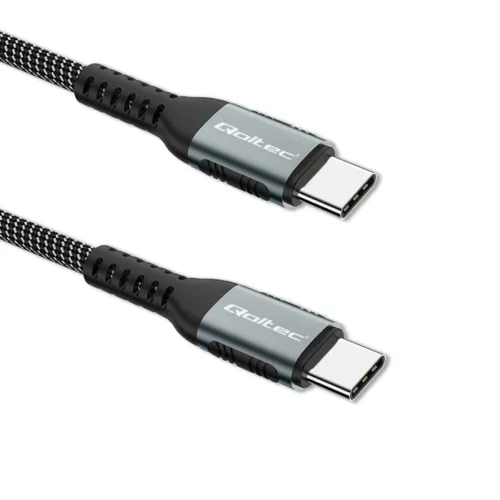 Qoltec USB 2.0 type C кабел USB 2.0 type C 100W