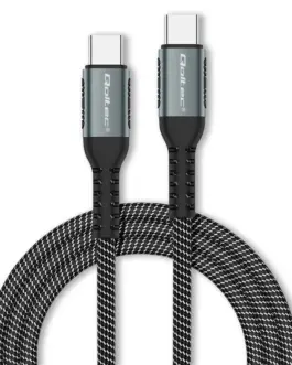 Qoltec USB 2.0 type C кабел USB 2.0 type C 100W 1m