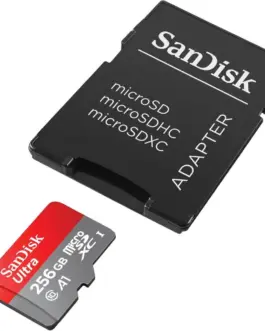 Alternative view of SanDisk Ultra microSDXC card 256GB 150MB/s A1 + адаптер SD