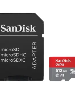SanDisk Ultra microSDXC card 512GB 150MB/s A1 + адаптер SD