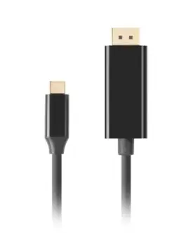 Alternative view of Lanberg кабел USB-C(M)->Displayport(M) 3M 4K 60HZ черен