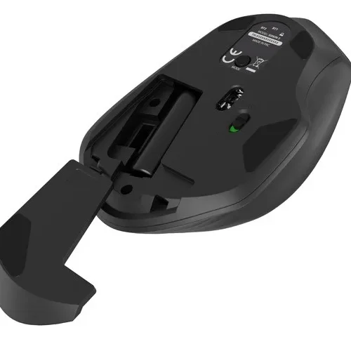 Natec Wireless mouse Siskin 2 1600 DPI синtooth 5.0 + 2.4 GHz черен