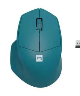 Natec Wireless мишка Siskin 2 1600 DPI Bluetooth 5.0 + 2.4GHz Blue