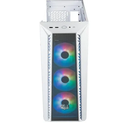 Cooler Master кутия за компютър MasterBox 520 Mesh бял with