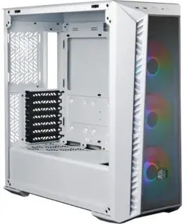 Cooler Master кутия за компютър MasterBox 520 Mesh бял with