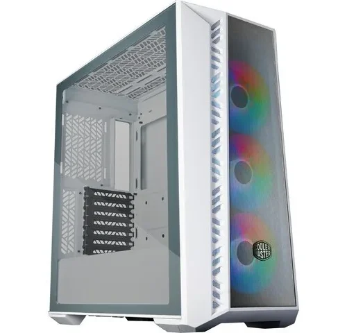Cooler Master кутия за компютър MasterBox 520 Mesh бял with window