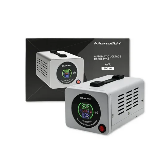 Qoltec Voltage stabilizer AVR 500VA