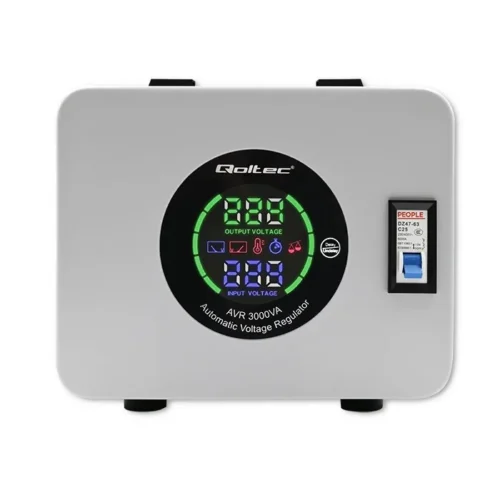 Qoltec Voltagestabilizer AVR 3000VA
