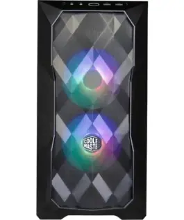 Alternative view of Cooler Master кутия за компютър TD300 Mesh mini ITX with window ARGB