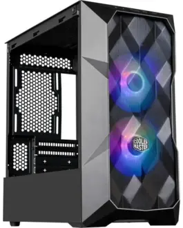 Cooler Master кутия за компютър TD300 Mesh mini ITX with window ARGB