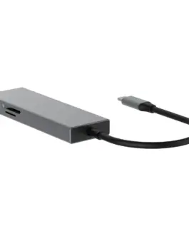 Alternative view of TB адаптер HUB USB C 7in1 - HDMI, USBx3, PD, SD/TF