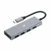 TB адаптер HUB USB C 7in1 - HDMI USBx3 PD SD/TF