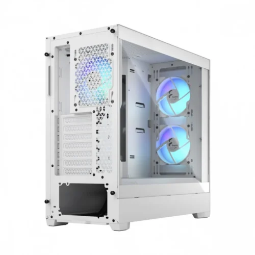 Fractal Design кутия за компютър Pop Air TG Clear Tint RGB бял