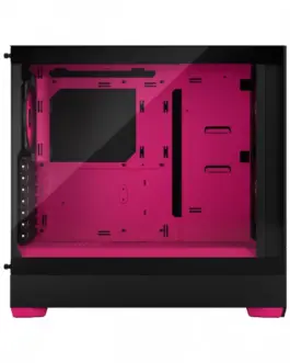 Alternative view of Fractal Design кутия за компютър Pop Air TG Clear Tint RGB magenta core
