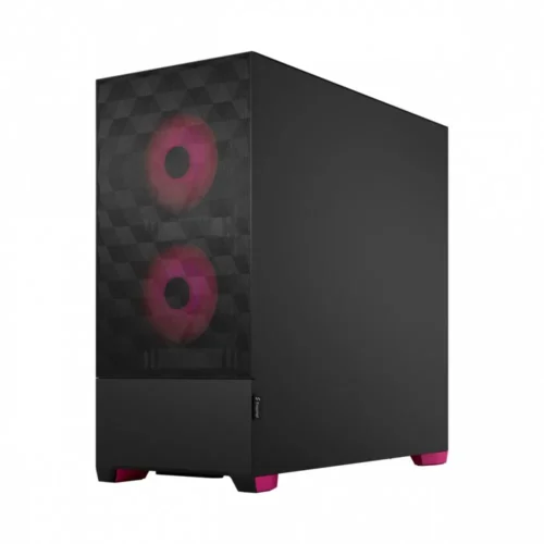 Fractal Design кутия за компютър Pop Air TG Clear Tint RGB magenta