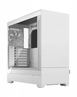 Fractal Design кутия за компютър Pop Silent TG Clear Tint бял